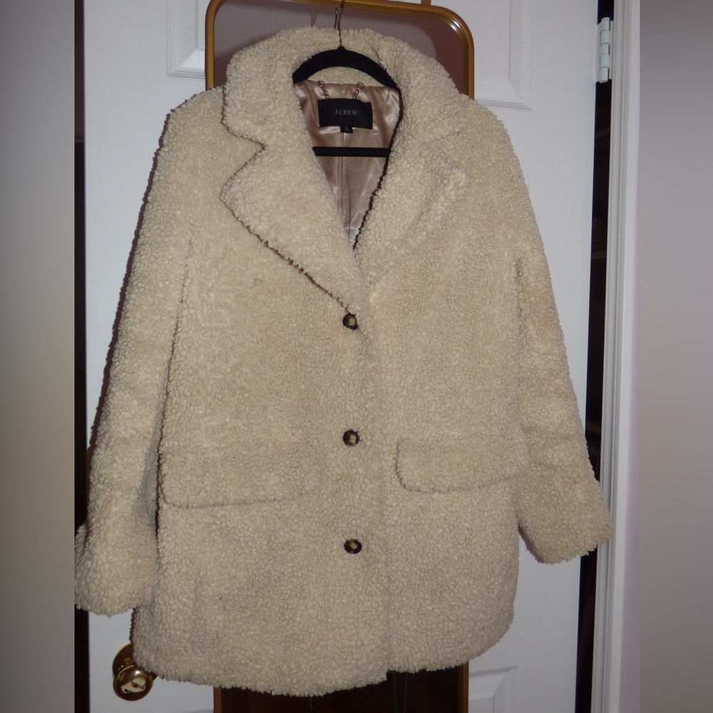 J.CREW. Teddy bear Sherpa 🧸